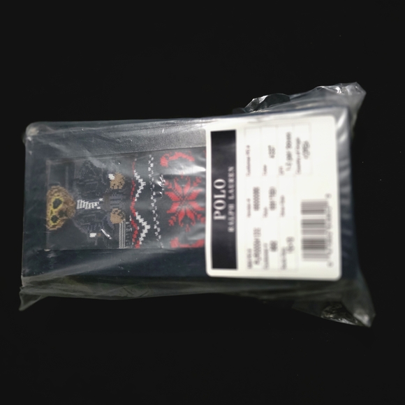 Polo by Ralph Lauren Men's Navy Socks - 3 Pack - Picture 3 of 4